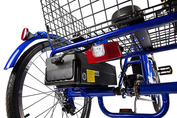 Трицикл Crolan 500W